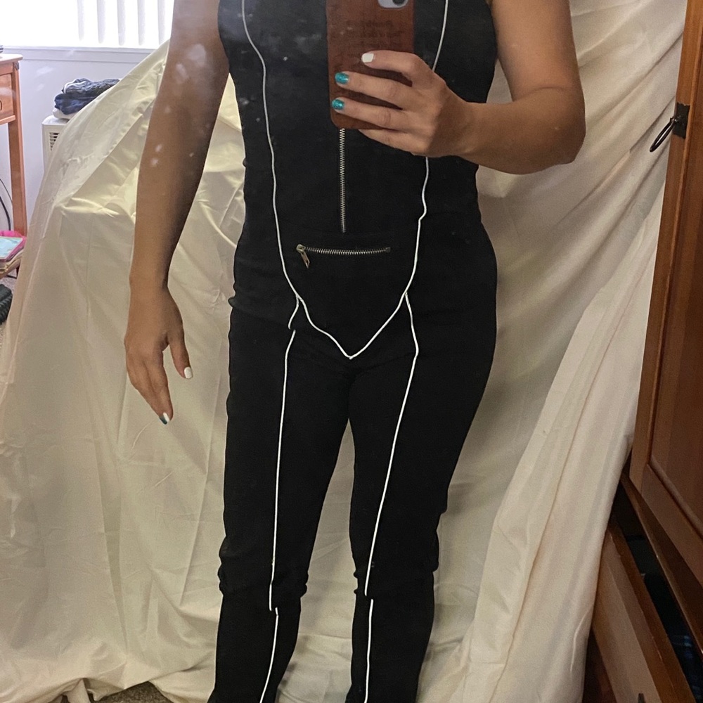 Black jumpsuit